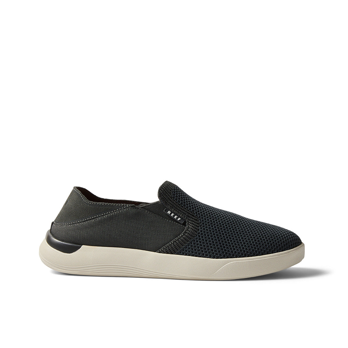 Mens Swellsole Neptune Slip-On - Black / White | SHOES | REEF