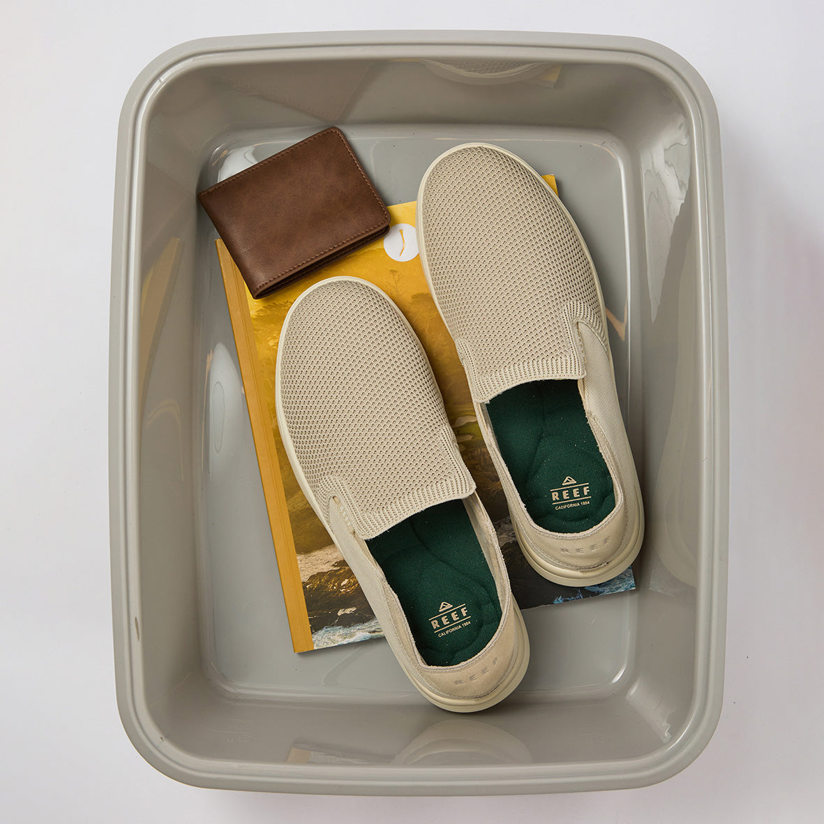 Mens Swellsole Neptune Slip-On - Tan | SHOES | REEF