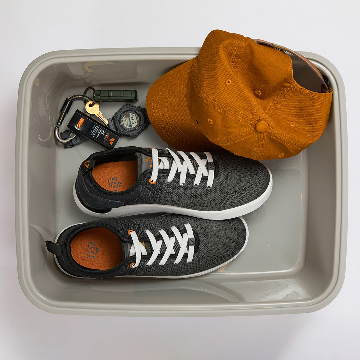 Mens Swellsole Neso - Black / White | SHOES | REEF