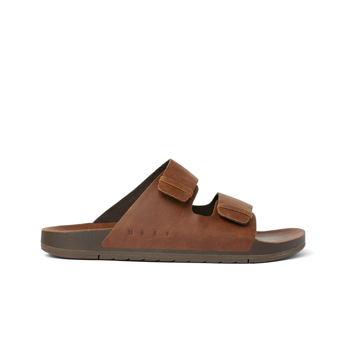 Mens Ojai Two Bar - Dark Brown | MENS SLIDES | REEF
