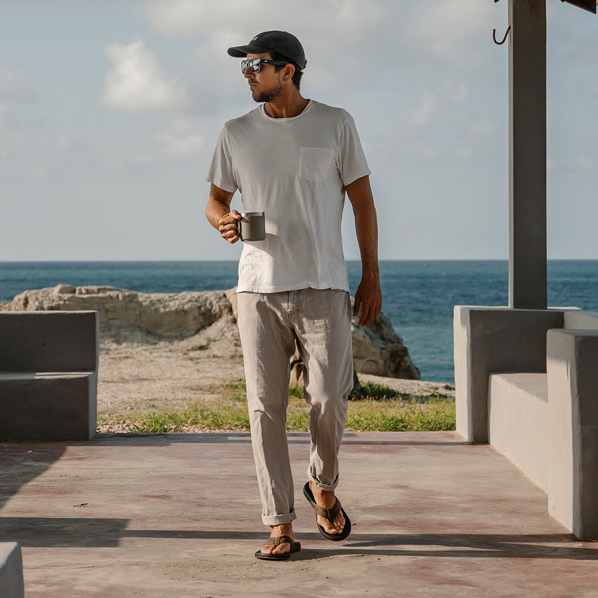 Mens Cushion Phantom 2.0 Le - Black/Brown | MENS SANDALS | REEF