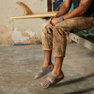 Mens Ojai Two Bar - Fossil | MENS SLIDES | REEF