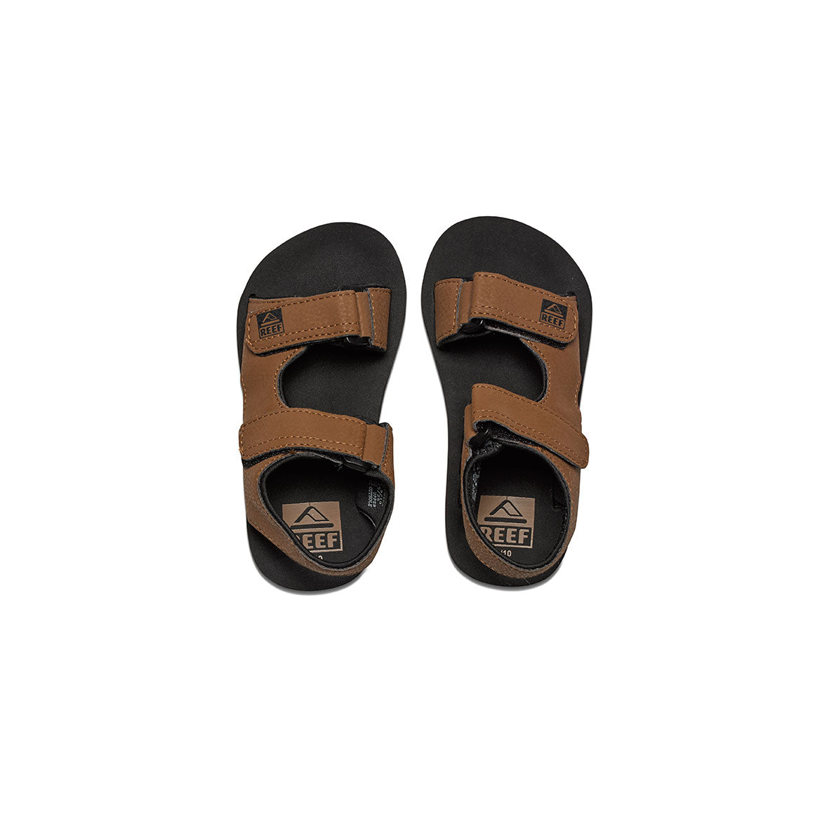 Little Stomper-Black/Brown | KIDS | REEF
