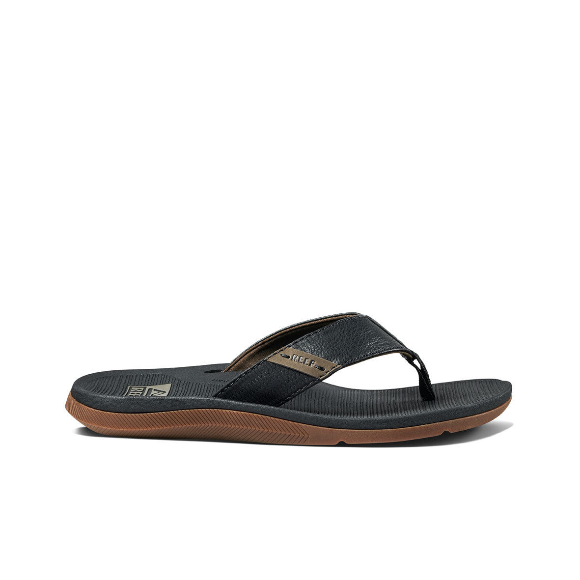 Mens Santa Ana - Black | MENS SANDALS | REEF