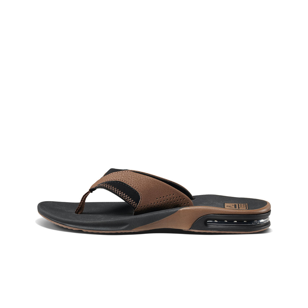 Mens Fanning - Black & Tan | MENS SANDALS | REEF