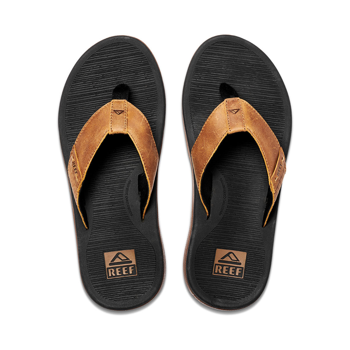 Santa Ana Le - Black And Tan | MENS SANDALS | REEF