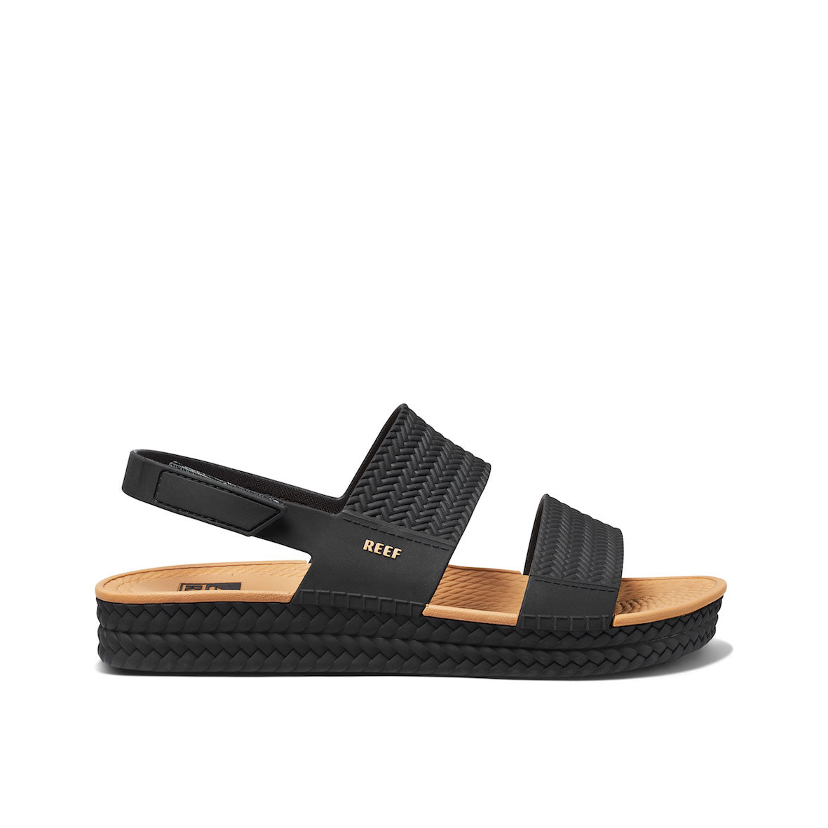 Womens Water Vista - Black/Tan | WOMENS SLIDES | REEF