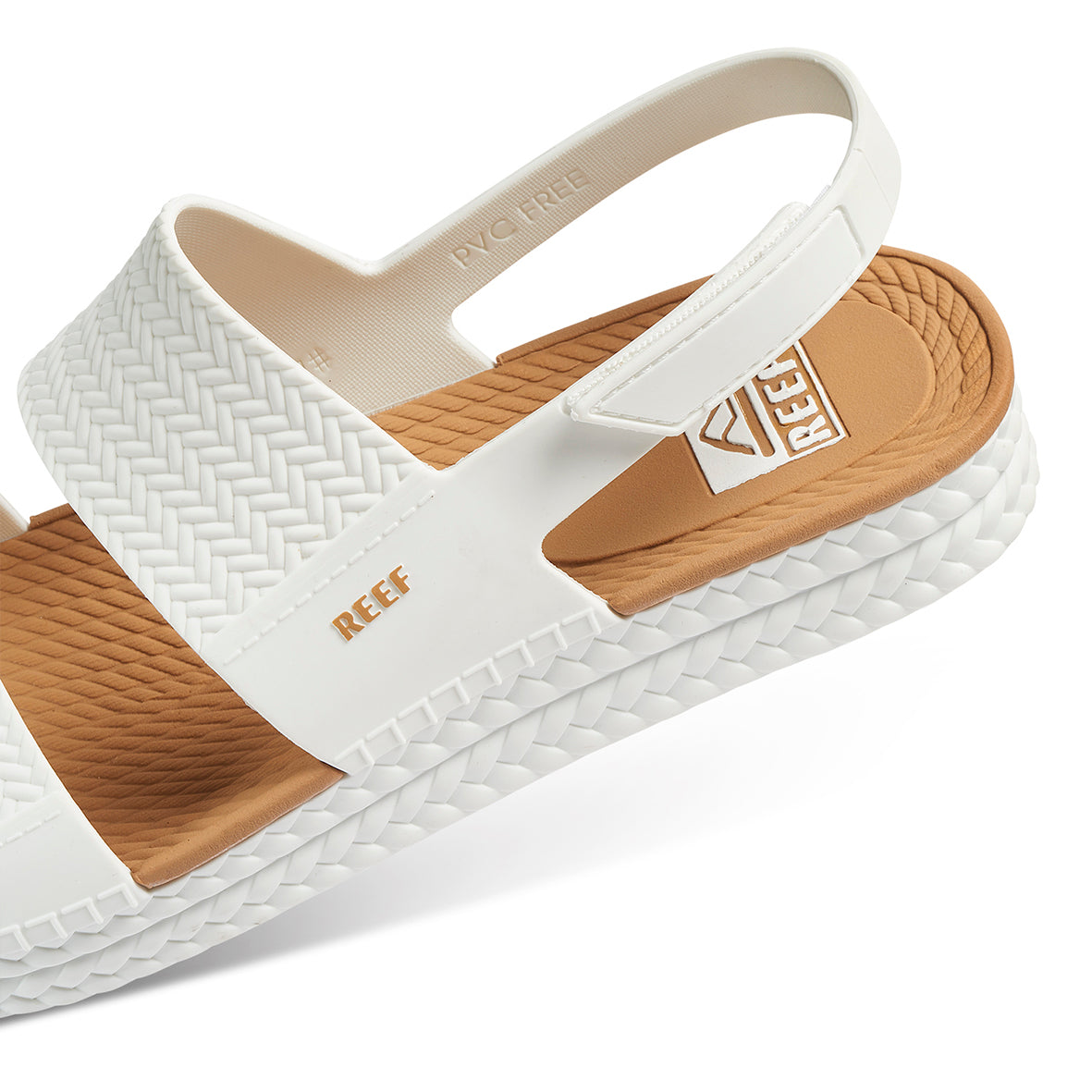 Womens Water Vista - White/Tan | WOMENS SLIDES | REEF