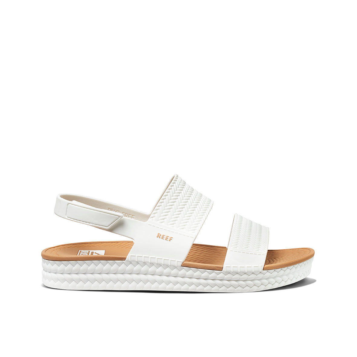 Womens Water Vista - White/Tan | WOMENS SLIDES | REEF