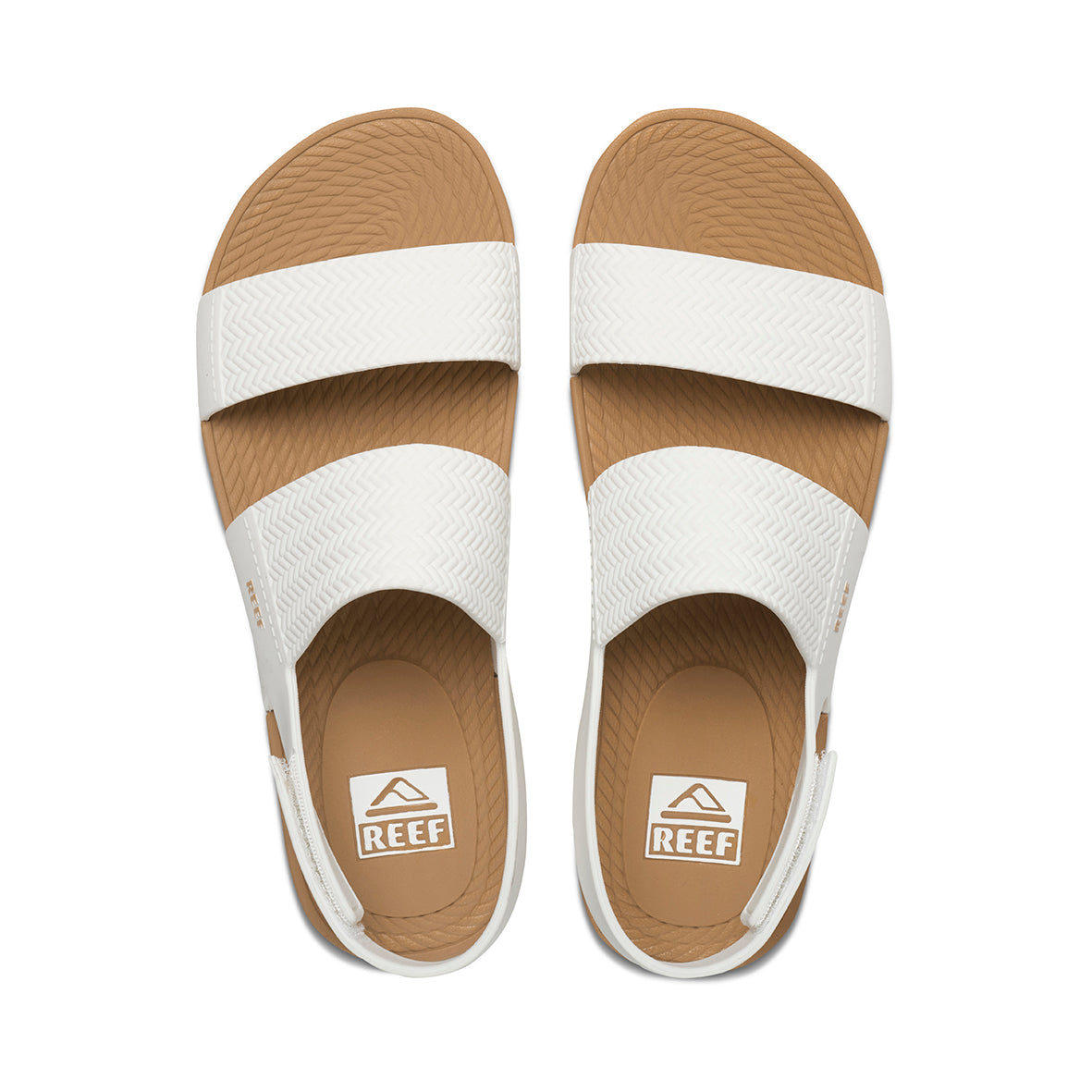 Womens Water Vista - White/Tan | WOMENS SLIDES | REEF