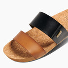 Womens Cushion Vista - Black Duo | WOMENS SLIDES | REEF