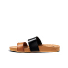 Womens Cushion Vista - Black Duo | WOMENS SLIDES | REEF
