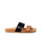 Womens Cushion Vista - Black Duo | WOMENS SLIDES | REEF