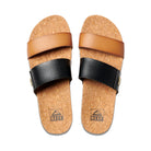 Womens Cushion Vista - Black Duo | WOMENS SLIDES | REEF