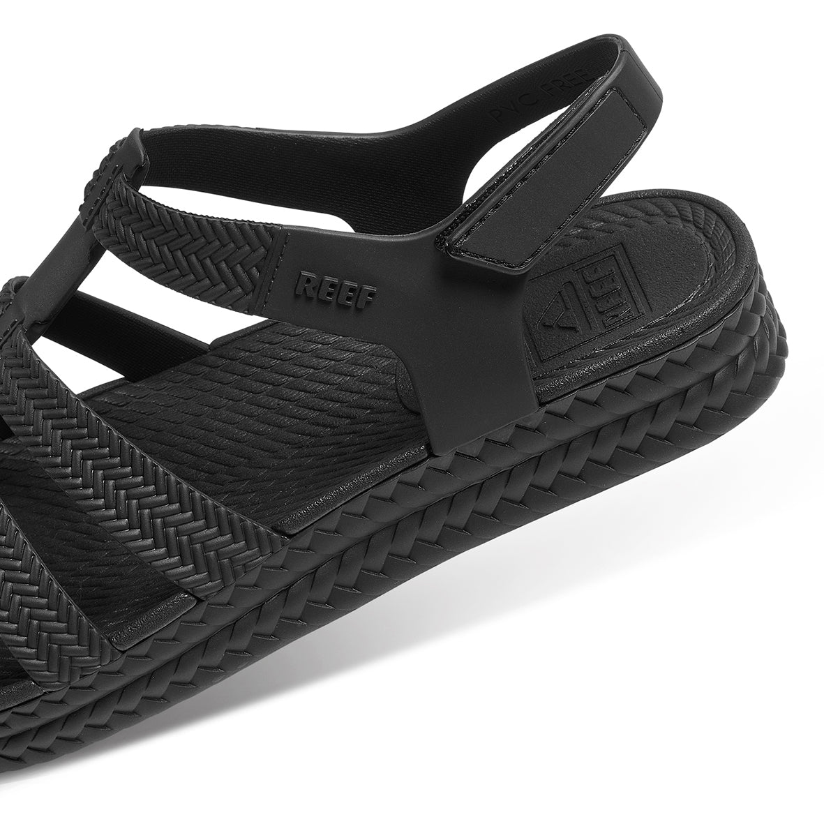 Womens Water Beachy - Black | WOMENS SLIDES | REEF