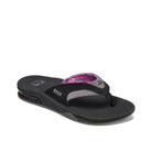 Womens Fanning - Black/Grey | WOMENS SANDALS | REEF