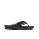 Womens Fanning - Black/Grey | WOMENS SANDALS | REEF