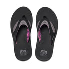 Womens Fanning - Black/Grey | WOMENS SANDALS | REEF
