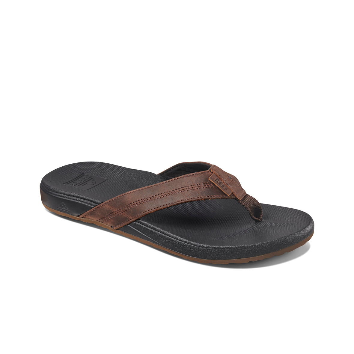Mens Cushion Phantom Le - Black / Brown | MENS SANDALS | REEF