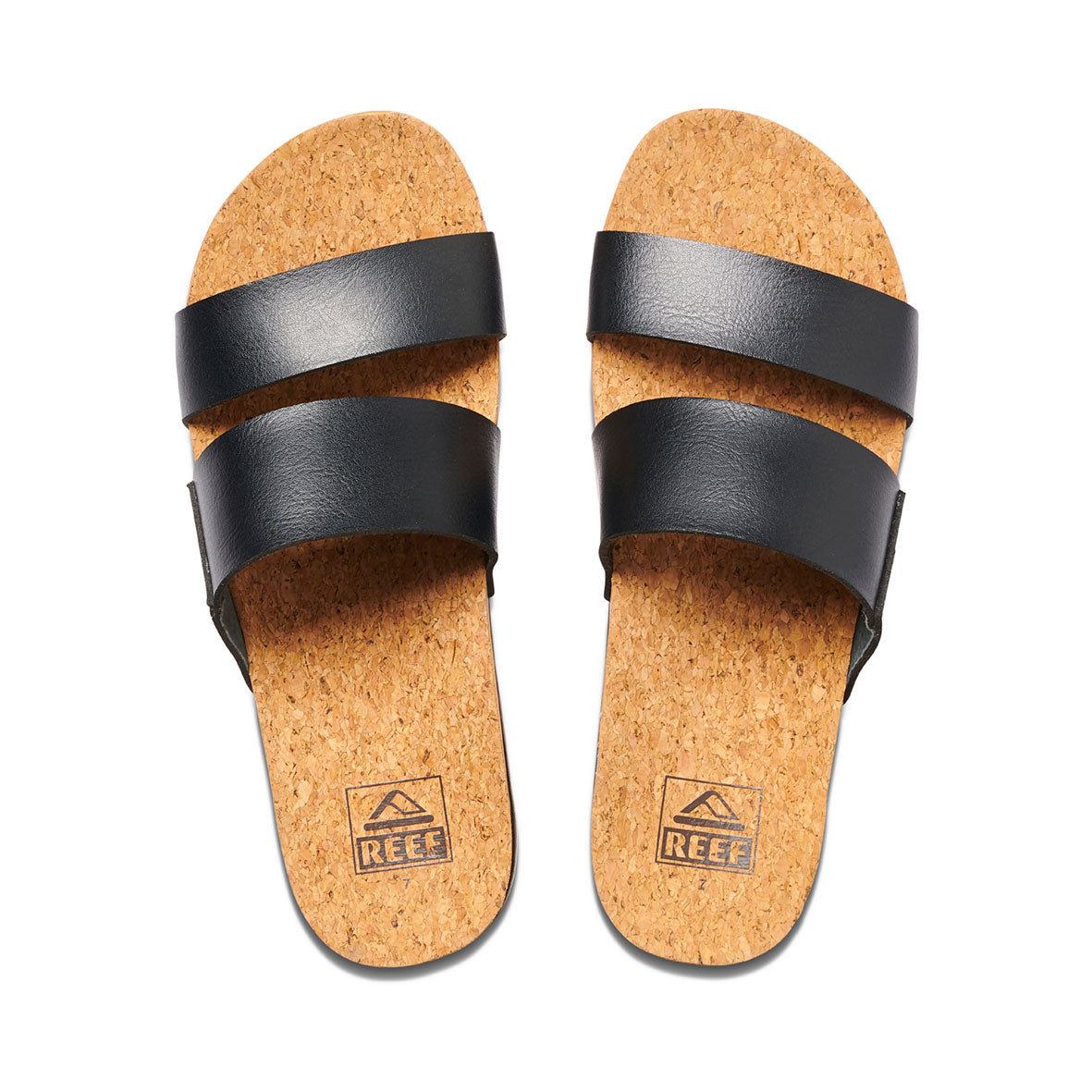 Womens Cushion Vista Hi - Black | WOMENS SLIDES | REEF