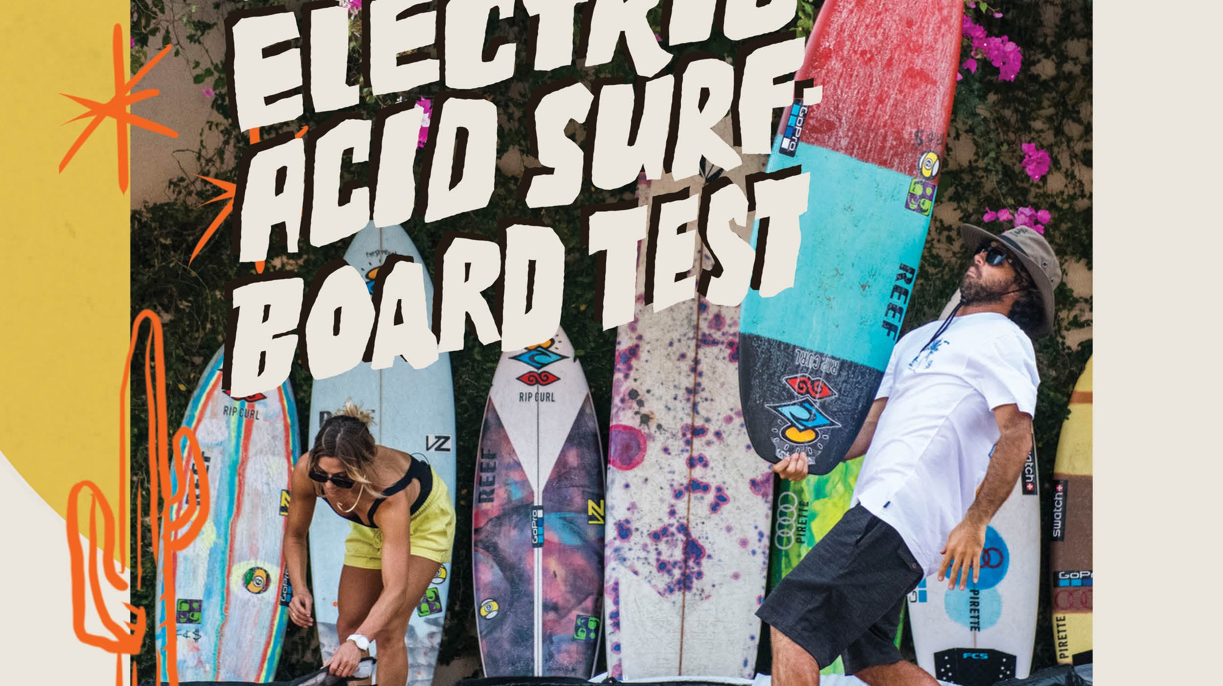 ELECTRIC ACID SURFBOARD TEST – FEATURING COCO + MASON HO