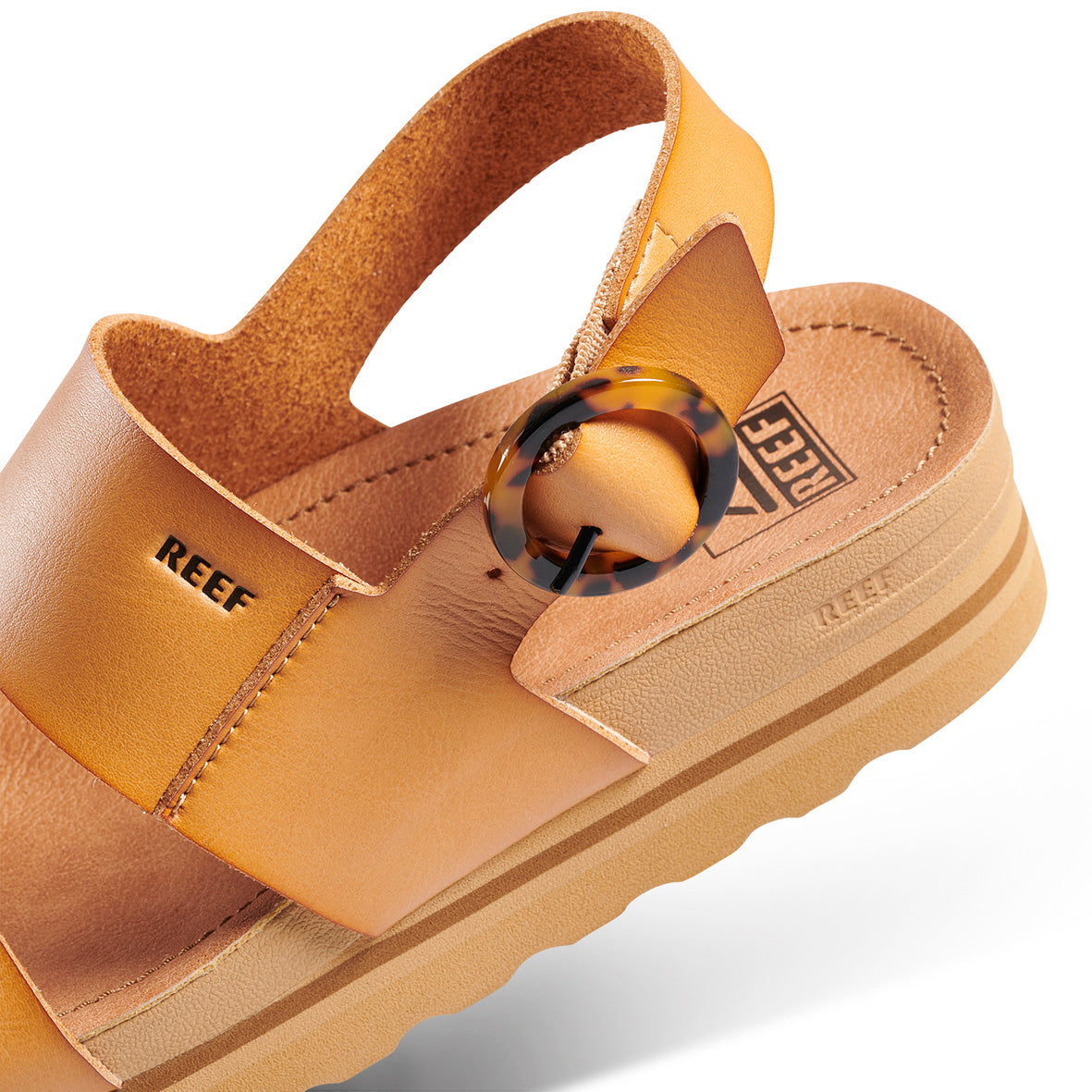 Womens Vista Hi Buckle - Natural | WOMENS SLIDES | REEF AUST