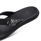 Womens Santa Ana - Black / White | WOMENS SANDALS | REEF