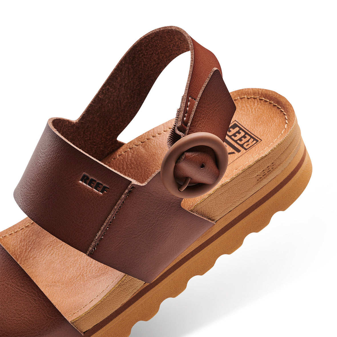 Womens Vista Hi Buckle - Espresso | WOMENS SLIDES | REEF AUS