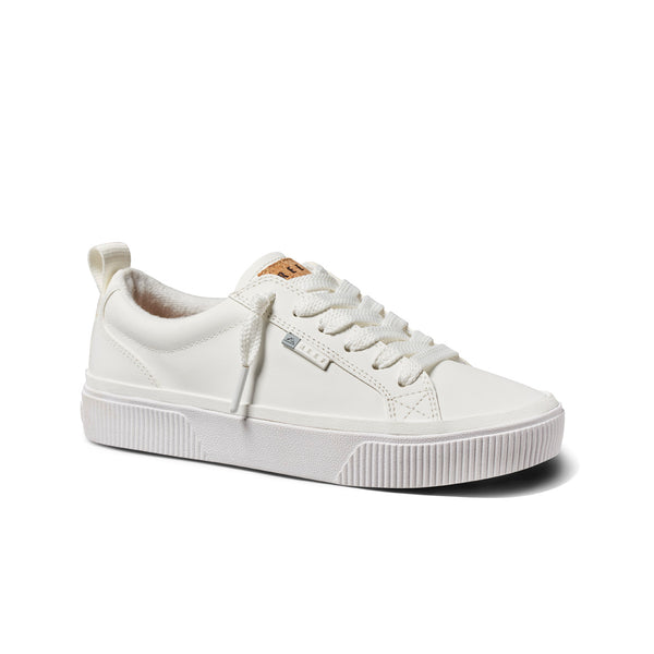 Womens Lay Day Dawn- White Leather | SHOES | REEF