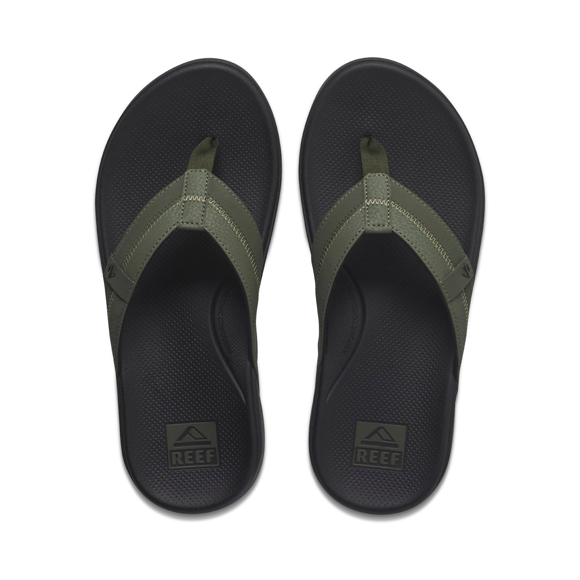 Reef men's cushion top bounce lux flip flops