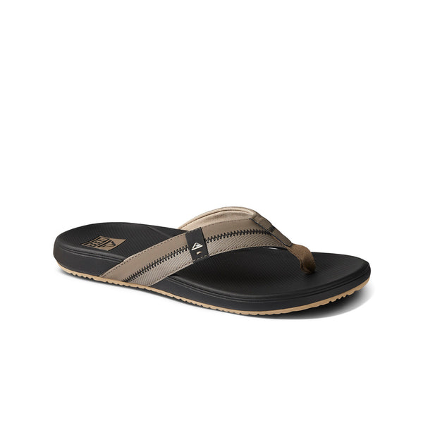 Mens Mens Cushion Phantom 2.0 - Fossil / Raven | MENS SANDALS | REEF