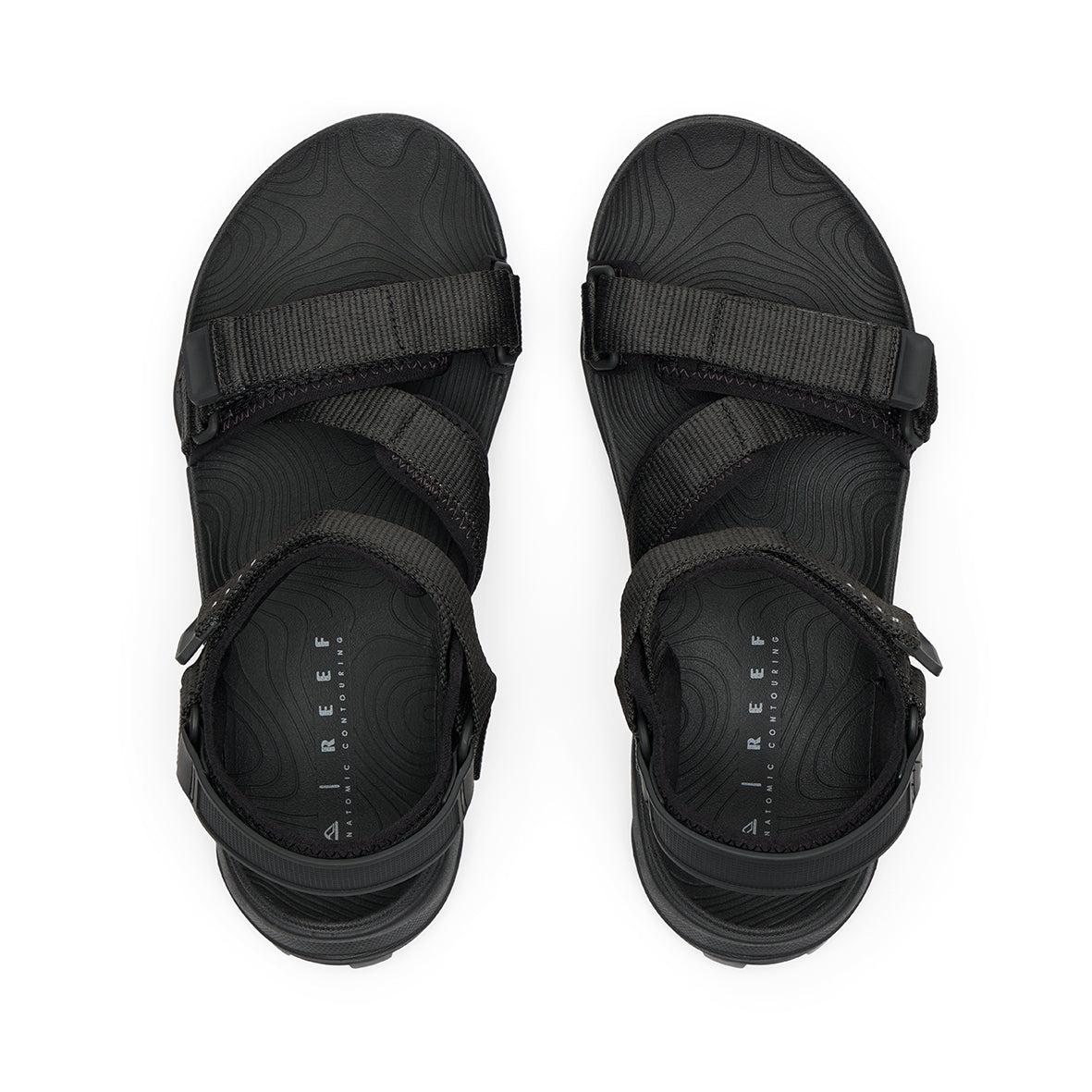 Mens Cross Shore - Black | MENS SANDALS | REEF AUSTRALIA
