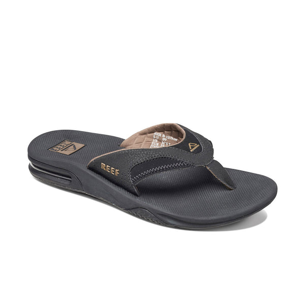 Mens Fanning-Black/Brown | MENS SANDALS | REEF